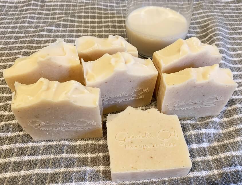 Gabriella Oils Almond Milk & Sesame Oil Soap
