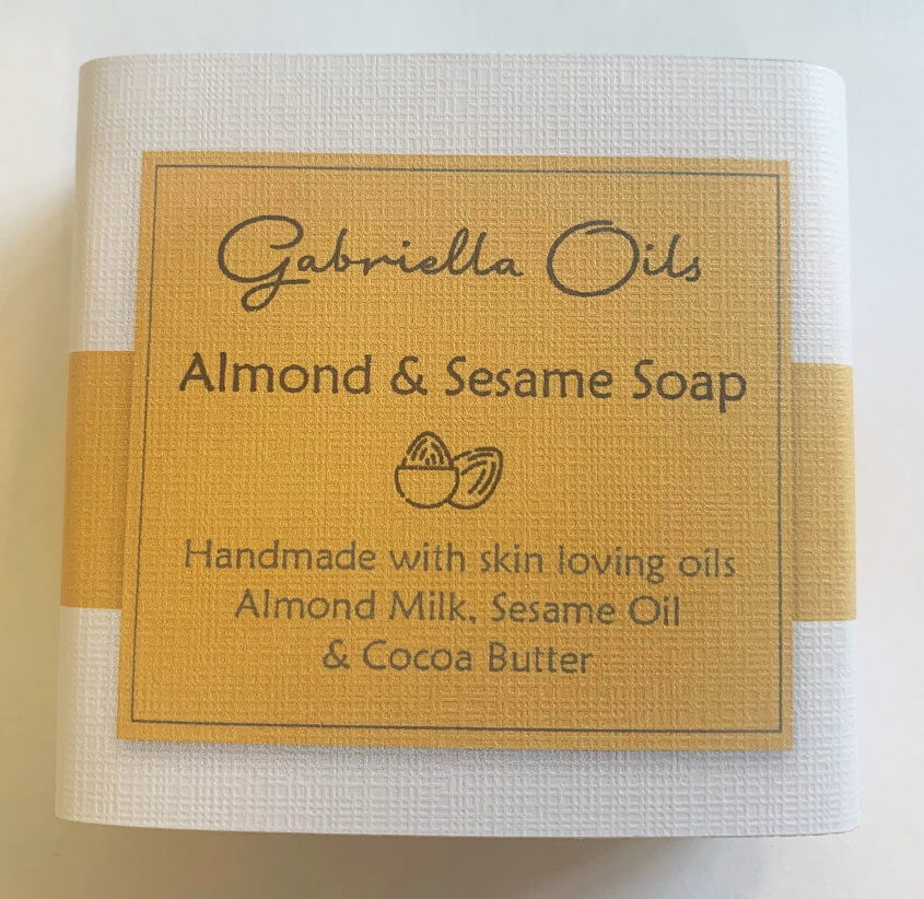 Gabriella Oils Almond Milk & Sesame Oil Soap