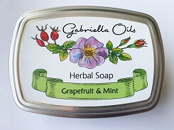 Grapefruit & Mint GO Herbal Soap