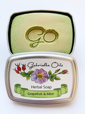 Grapefruit & Mint GO Herbal Soap