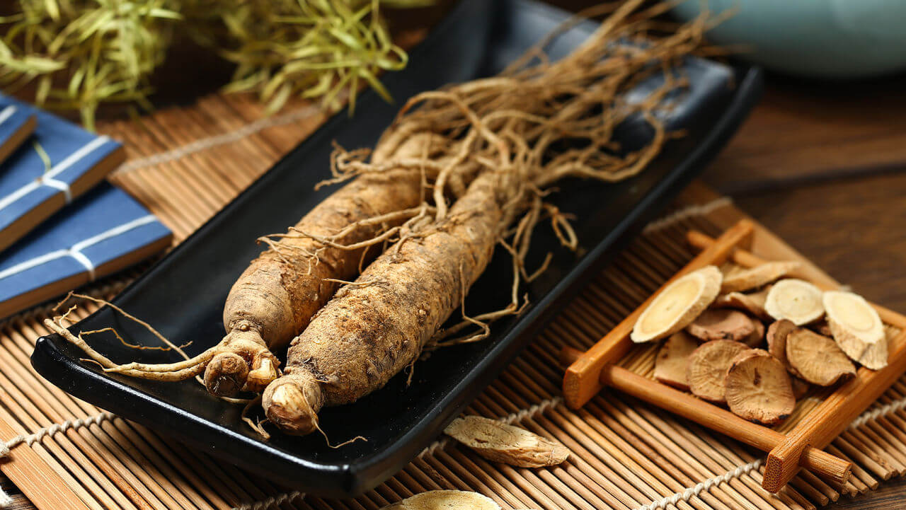 ginseng sprig
