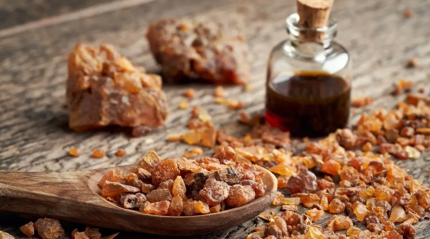 myrrh resin