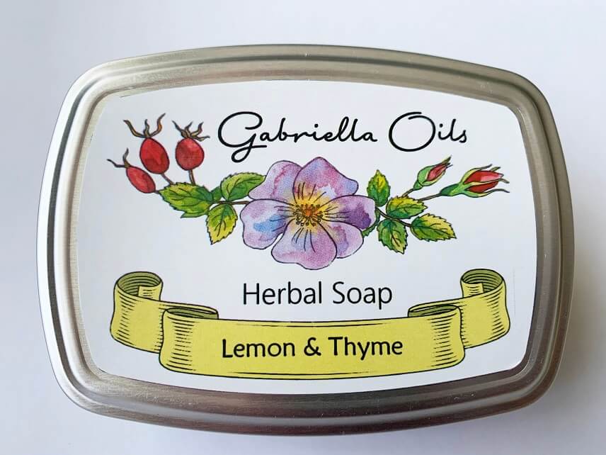 Lemon & Thyme GO Herbal Soap