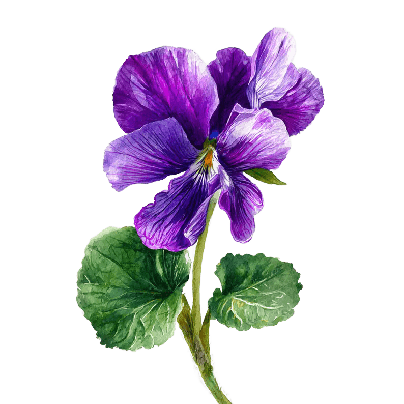 Violet botanical