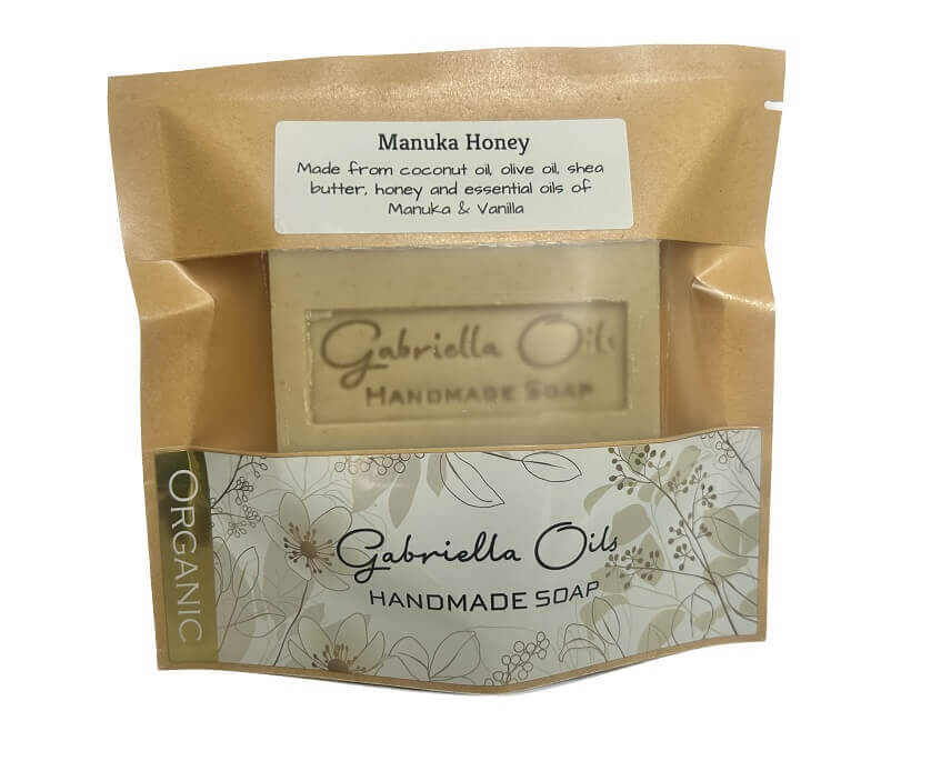 Traditional honey soap with manuka essential oil