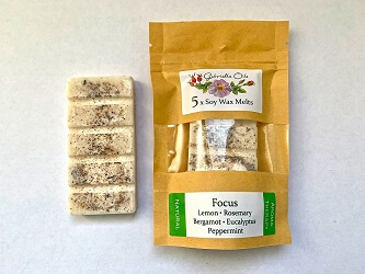 Focus pure aromatherapy soy wax melts